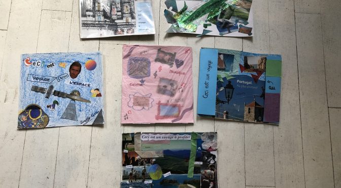 « Ceci est un voyage à … »  Atelier d’arts plastiques 2018
