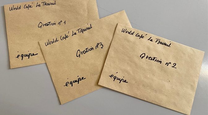 World café sur le « Travail »