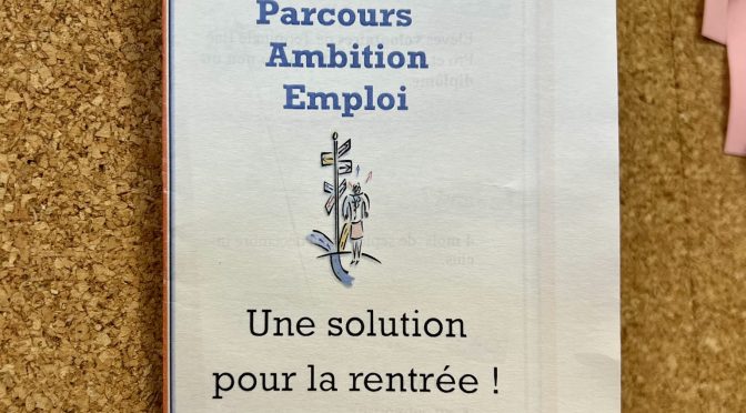 Le temps de convivialité pour le Bilan du PAE